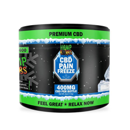 CBD Pain Relief Rub Hemp Bombs 400mg