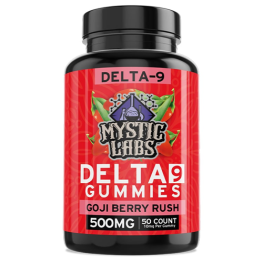 Delta 9 THC Gummies Mystic Labs 50ct  Delta 9 THC Gummies Mystic Labs 50ct