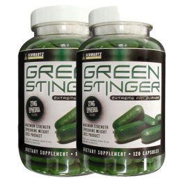 Green Stinger 120ct Ephedra Based Rapid Weight Loss Formula  Green Stinger 120ct Ephedra Based Rapid Weight Loss Formula