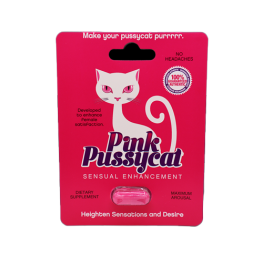 Pink Pussycat Sensual Enhancement Supplement Packet 1ct
