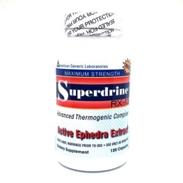 Superdrine Rx-10 American Genetic Labs Ephedra Plus Guarana