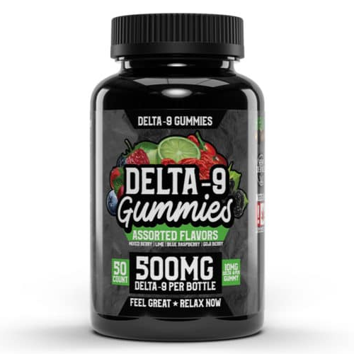 Delta-9 THC Gummies Safe Hemp Bombs 50ct