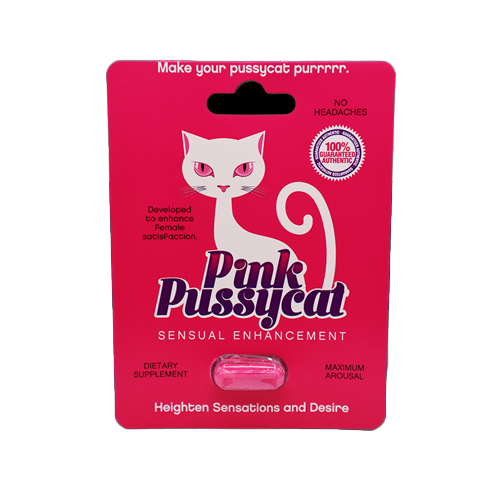 Pink Pussycat Sensual Enhancement Supplement Packet 1ct