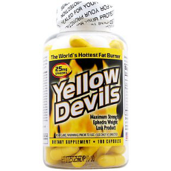 Yellow Devils American Generic Labs Caffeine Plus Ephedra